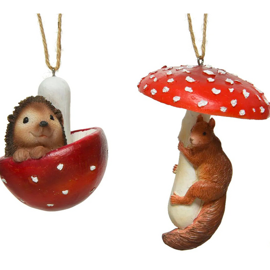 Suspension Écureuil Assorti H11.30