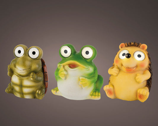 Figurines solaires en polyrésine Steady