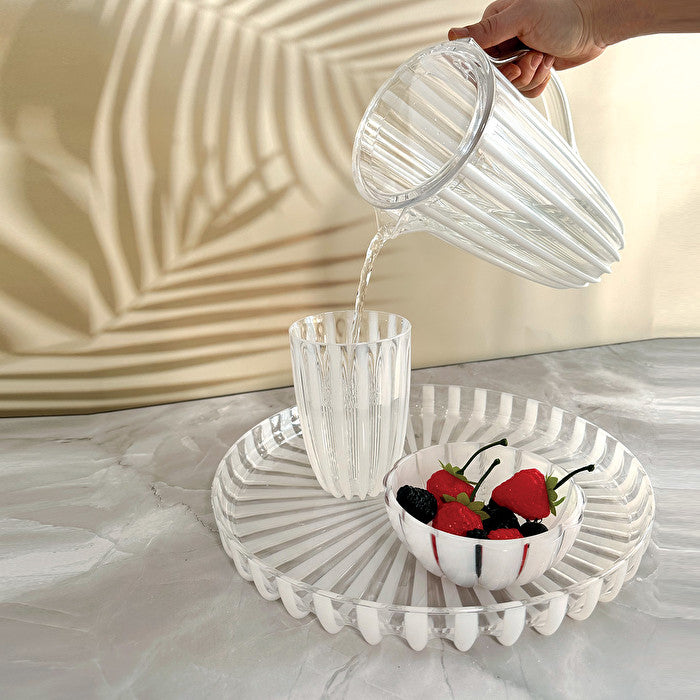 Guzzini Dolcevita plateau rond nacre