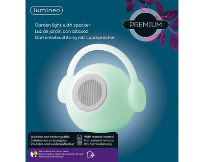 Enceinte LED d'extérieur à couleur changeante