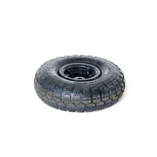 Roue pneumatique de rechange pour chariot à benne basculante 80/4, jante en plastique de 4 cm