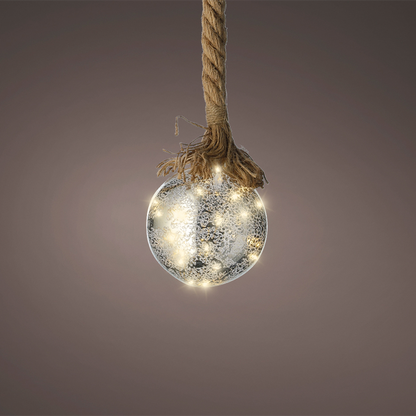 Sphère 15 led D10 cm x H8 cm