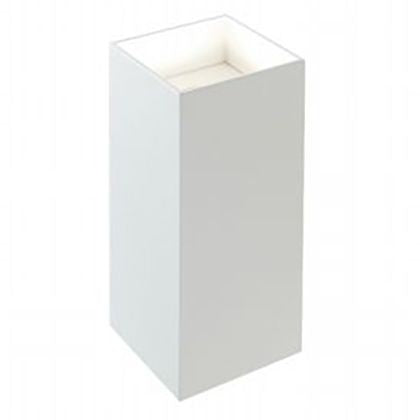 Applique 6W+6W LED 4000K ligne tour blanche