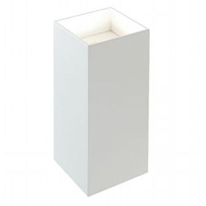 Applique 6W+6W LED 4000K ligne tour blanche