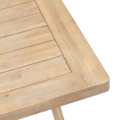 Table Xenia 10 places en acacia - L. 250 x P. 120 x H. 76 cm