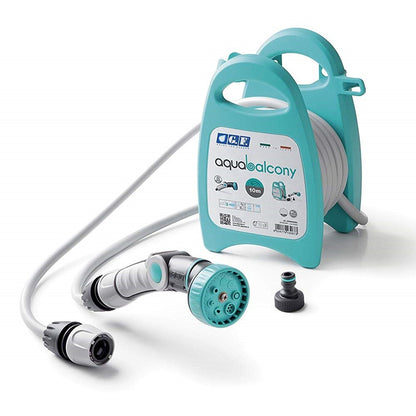Kit selle porte tuyau Aquabalcony bleu clair