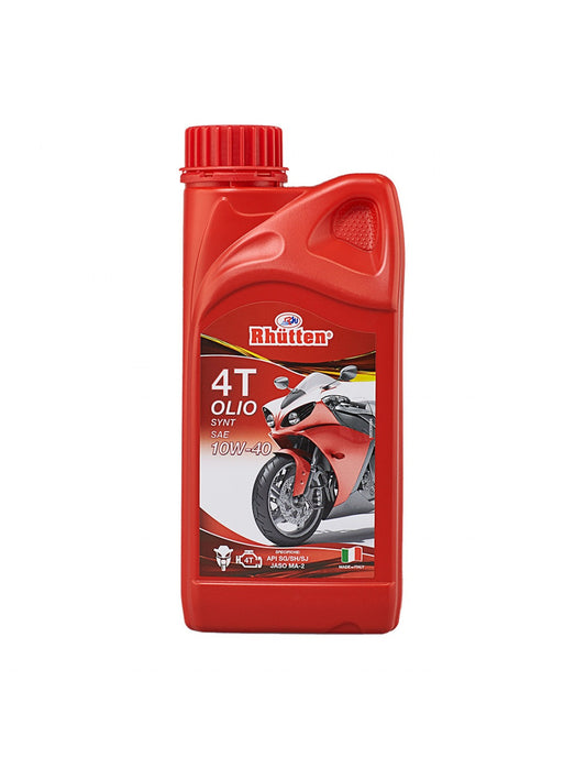 Huile Moto Rhutten 4T Synt 1L - Protection et Performance pour votre Moteur 4 Temps