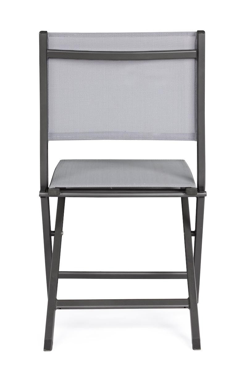 Chaise pliante Elin Antracite-Grigio