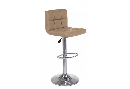 Tabouret de bar réglable Memphis Tortora - Dimensions : 40a x 40b x 87/108h cm