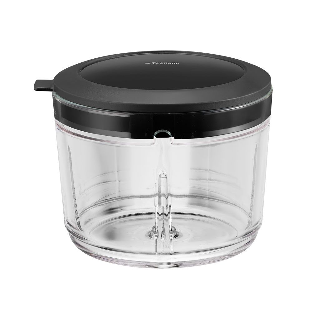 Hachoir sans fil rechargeable Noir Plastique-Verre