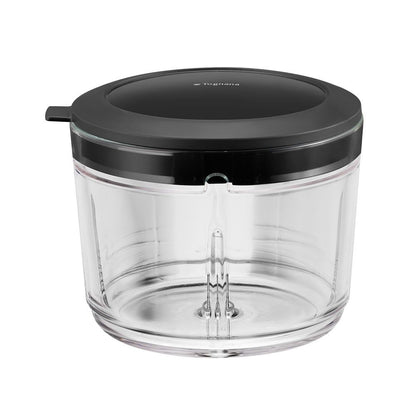 Hachoir sans fil rechargeable Noir Plastique-Verre