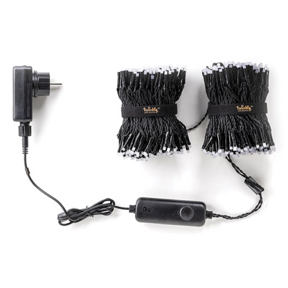 Chaîne Twinkly RGB + LED blanches 48 mètres 600 LED
