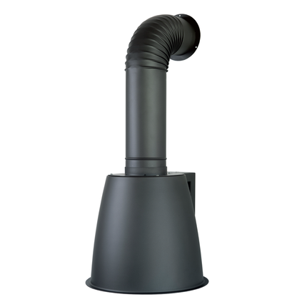 Hotte aspirante URBAN LUX PARETE en inox bruni Ø49 cm