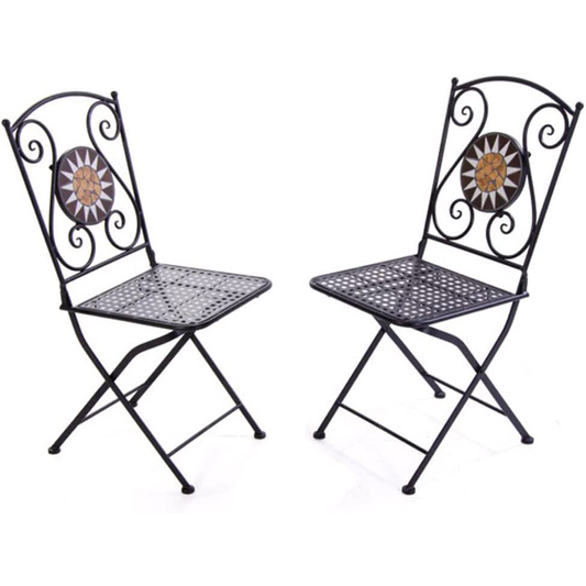 Paire de chaises Verdelook Mosaïque