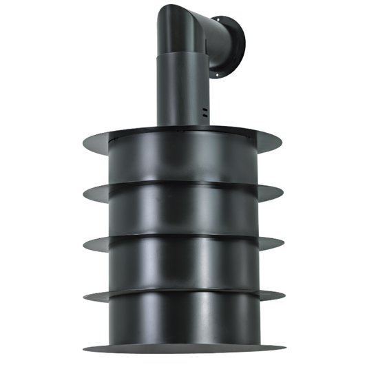 Hotte aspirante URBAN STYLE SAT en inox bruni Ø50 cm