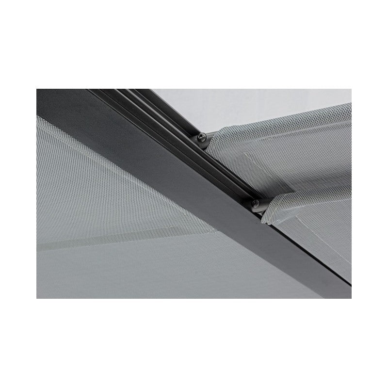 Gazebo Noah Extérieur Anthracite 3x3,6 m