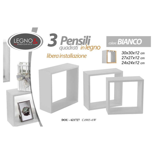 Set 3 moduli rovere 30/27/24 cm