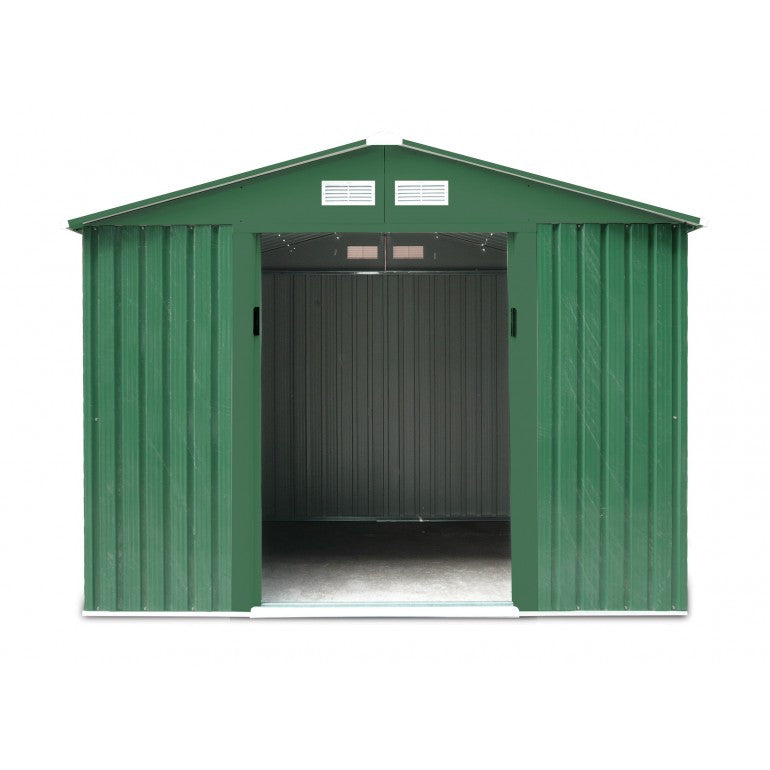 Maison Verdelook maison en métal vert 257 x 184 x 199h cm