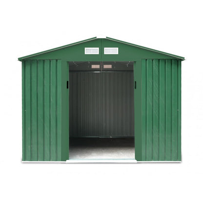 Maison Verdelook maison en métal vert 257 x 184 x 199h cm