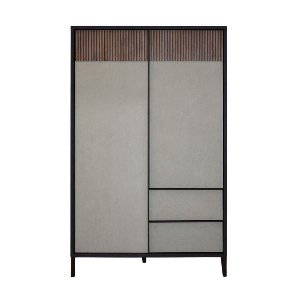 Mobile 106x40x177 cm lava e argilla