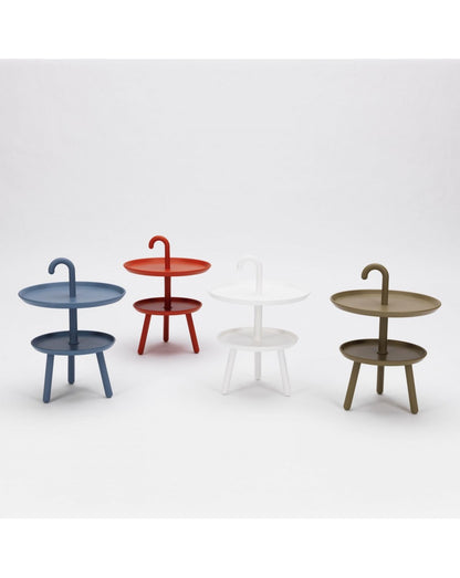 Table basse d'extérieur Sunny Grey Ø41xH55 cm
