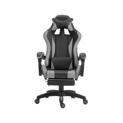 Poltrona gaming grigia cm 63 x 63 x 118-126h