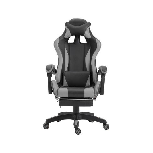 Poltrona gaming grigia cm 63 x 63 x 118-126h