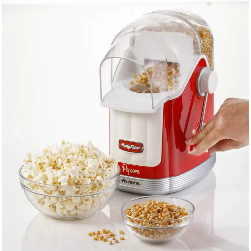 Ariete machine à popcorn party time bleu clair 1100w capacité 600g