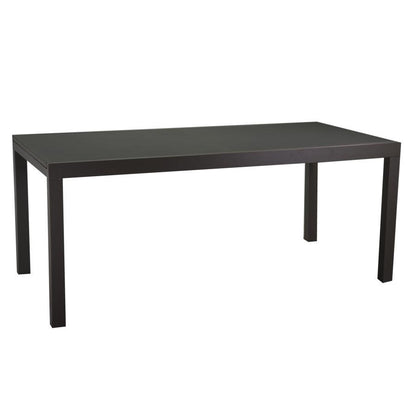 Table extensible Boise en aluminium anthracite mat m160-220x90xh67,5-75