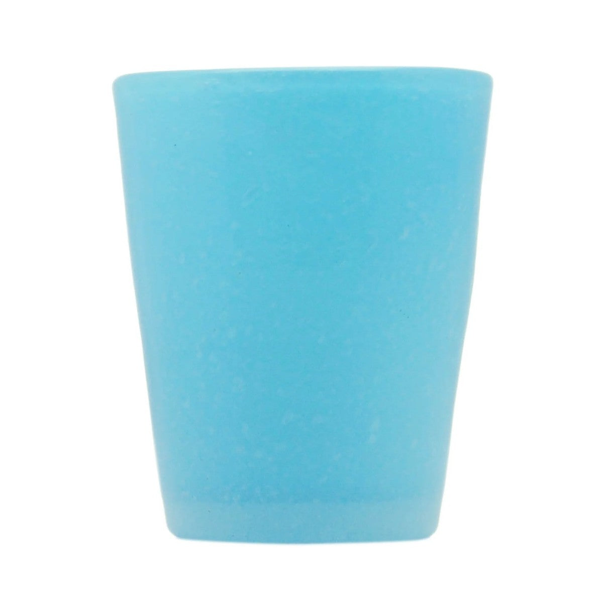 Verre à eau souvenir original cyan en verre soufflé 0,25L