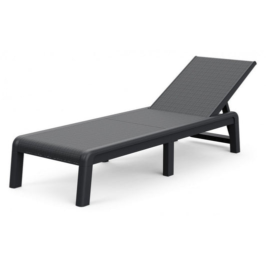 Keter Mallorca chaise longue graphite cm 187,5x58x29 h