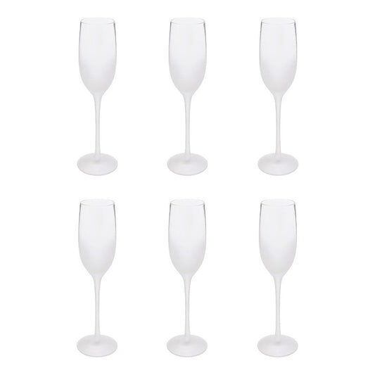 Coffret de 6 flûtes givrées 21 cl
