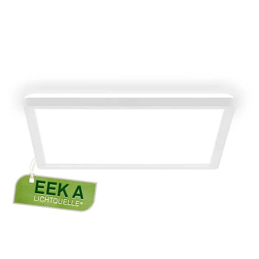 Plafoniera LED quadrata Briloner ultra slim 11W 2400 lm 4000K bianca