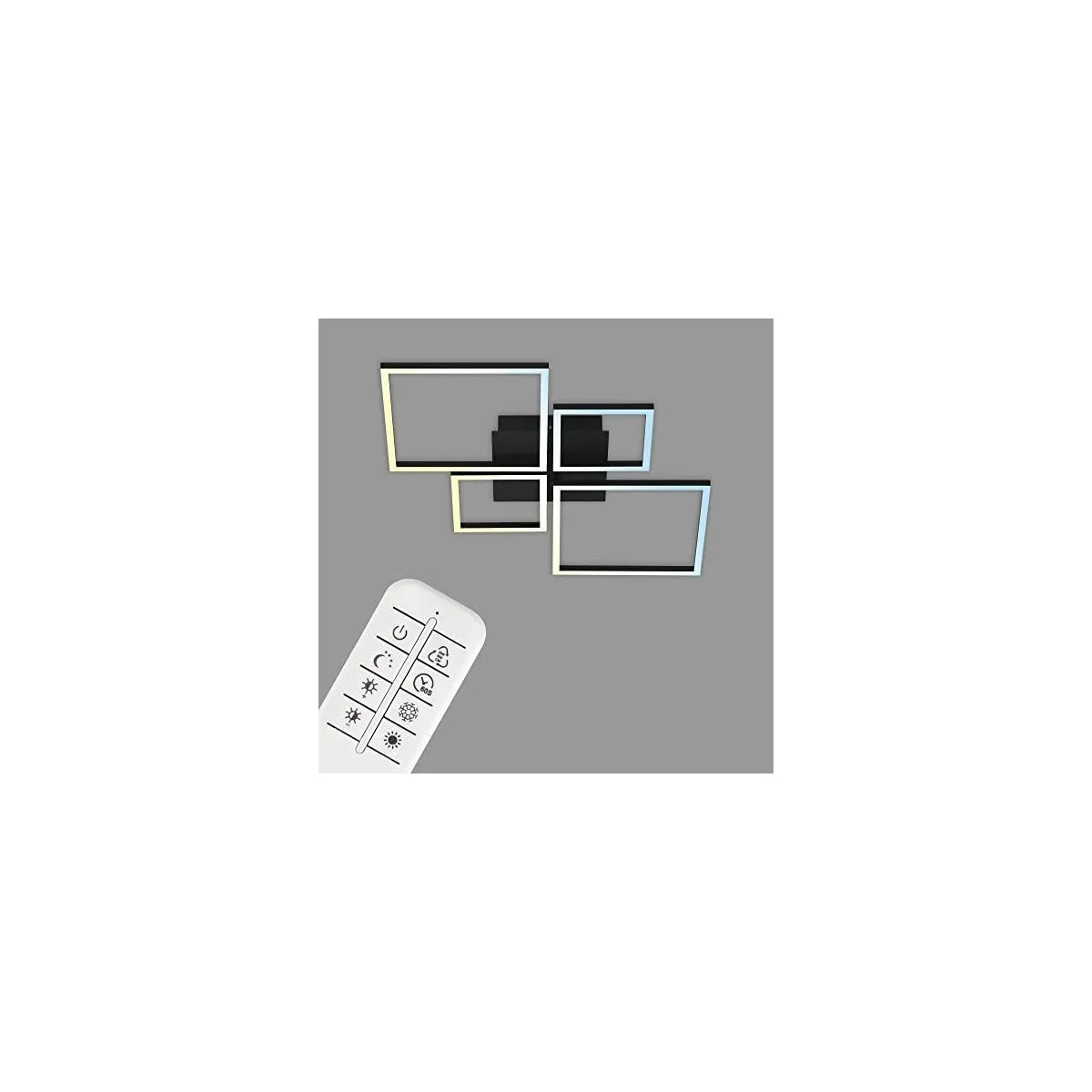 Plafonnier LED dimmable 75x47 cm