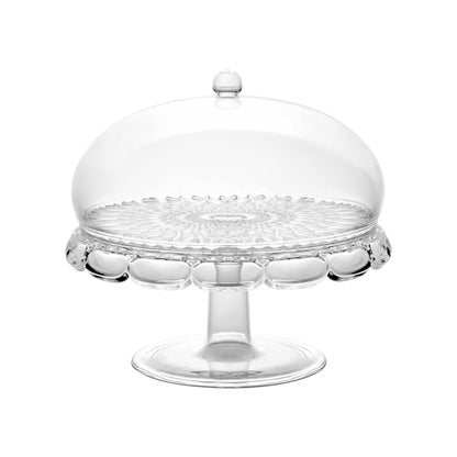 Support avec cloche Vanity transparente Ø 30xh27,7 cm
