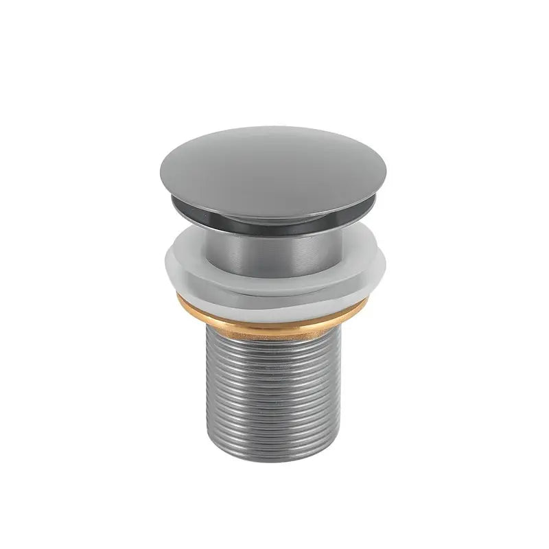 Piletta clic clac 02 in acciaio inox spazzolato universale 9-10 x 6 x 6 cm