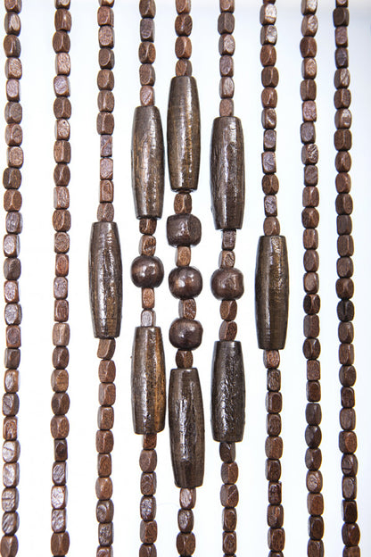 Rideau en bois marron 120x240 cm