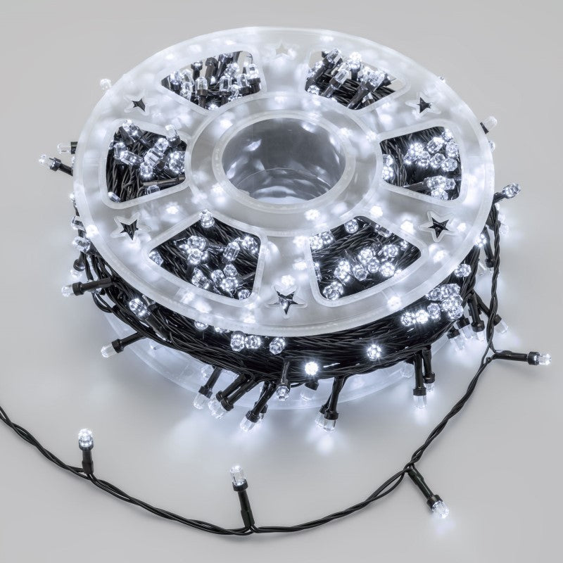 Chaîne de 1000 LEDs blanc froid 60,5m en bobine