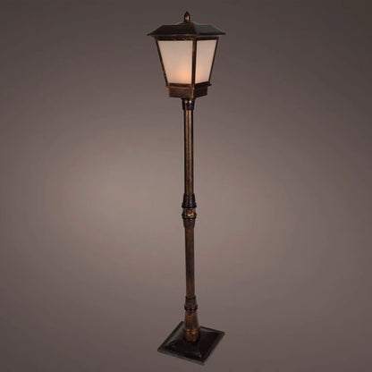 Lanterna in plastica con LED 25 × 25 × H160 cm
