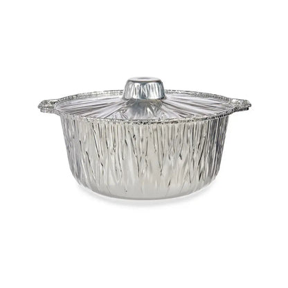 Lot de deux casseroles en aluminium 26 x 15 x 29 h cm
