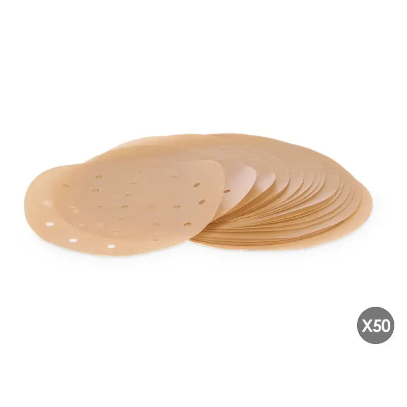 Lot de 50 moules en papier pour friteuses à air