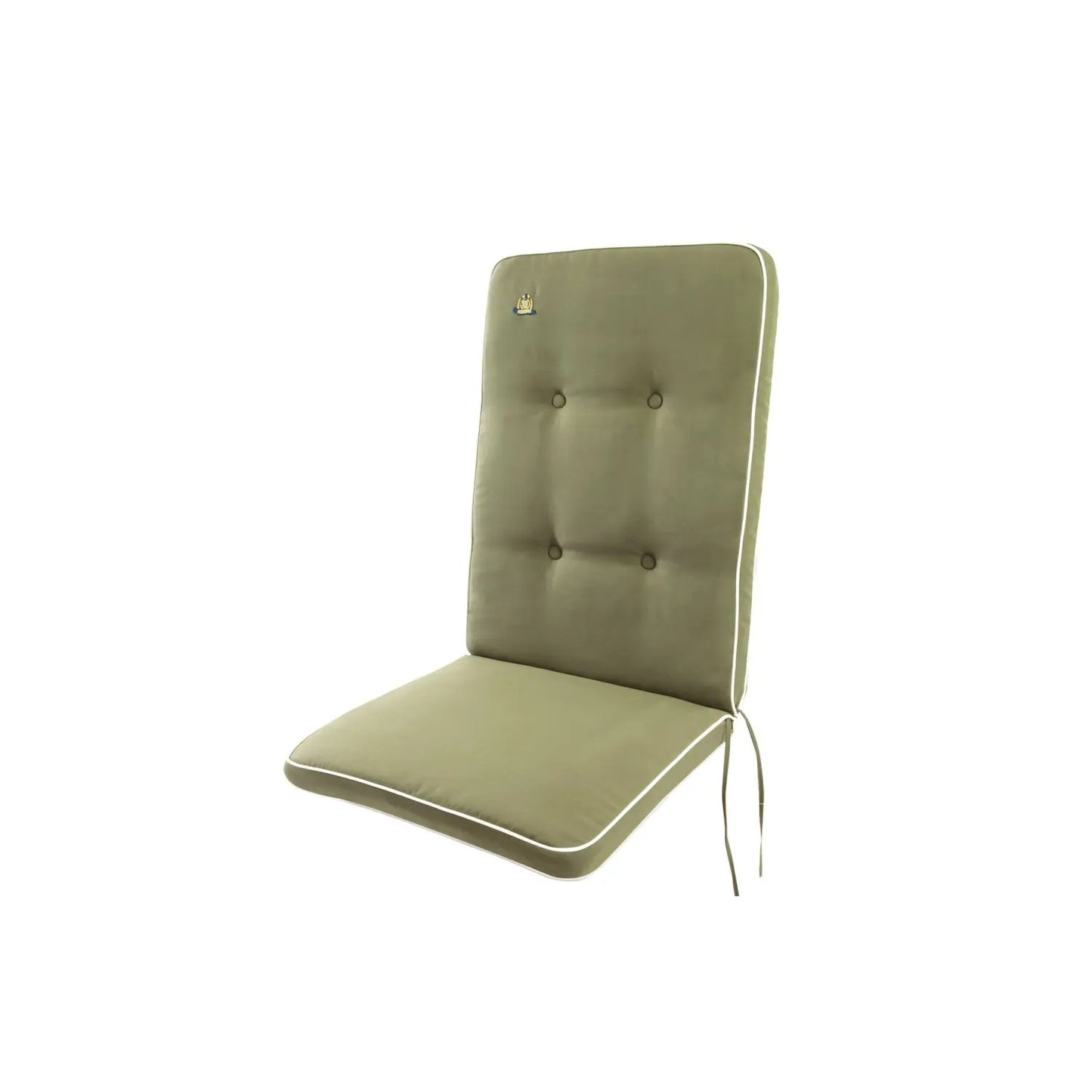 Coussin de fauteuil haut vert printemps 114x48 cm