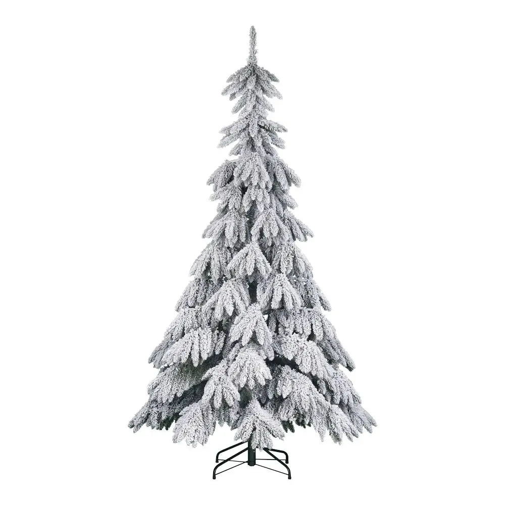 Albero di Natale Breithorn verde innevato Ø137 × H230 cm