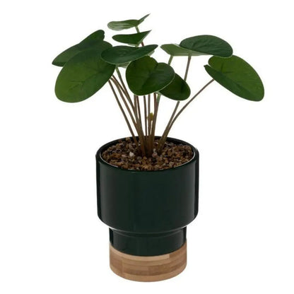 Plante artificielle avec pot vert 26h/26