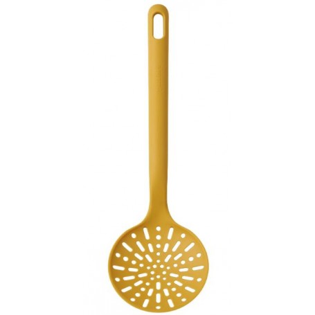 Ecumoire ronde Chefline, coloris jaune mangue