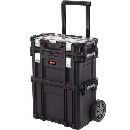 Chariot à outils Keter Connect Rolling System 56,5x37,3x70 cm h
