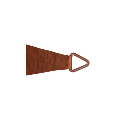 Voile d'ombrage Elyora 4x4x4 acajou
