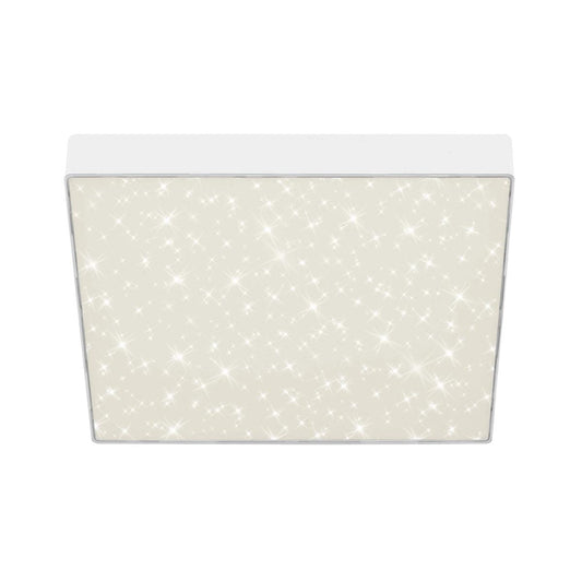 Plafonnier blanc 28,7x28,7 cm 21W