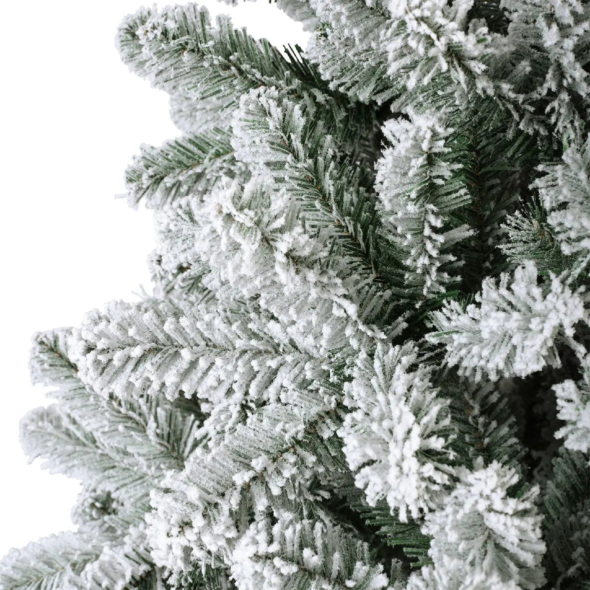 Albero di Natale Monarch Pine verde innevato Ø166 × H300 cm
