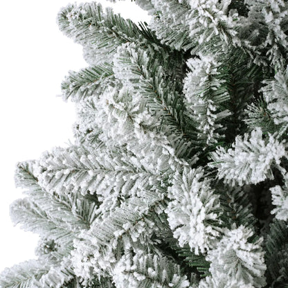 Albero di Natale Monarch Pine verde innevato Ø166 × H300 cm